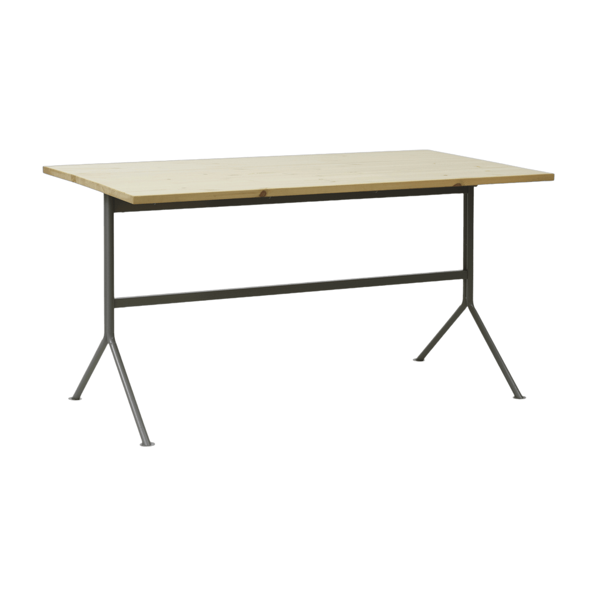 Bureau gris en bois de pin 150 x 75 cm Kip - Normann Copenhagen - The Cool Republic
