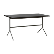 Bureau gris en bois de pin foncé 150 x 75 cm Kip - Normann Copenhagen - The Cool Republic