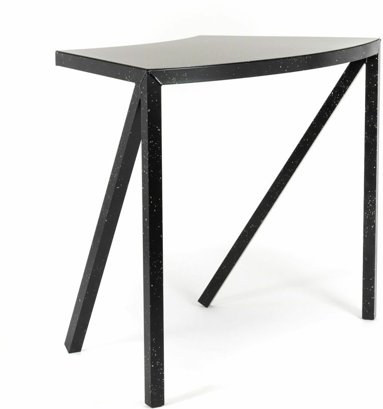 Bureau incurvé noir moucheté L Bureaurama - Magis - The Cool Republic