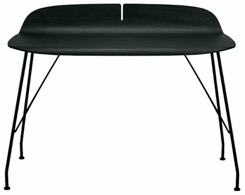 Bureau noir en bois cintré 119x65cm Earl Of Wood - Kartell - The Cool Republic