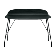 Bureau noir en bois cintré 119x65cm Earl Of Wood - Kartell - The Cool Republic