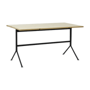 Bureau noir en bois de pin 150 x 75 cm Kip - Normann Copenhagen - The Cool Republic