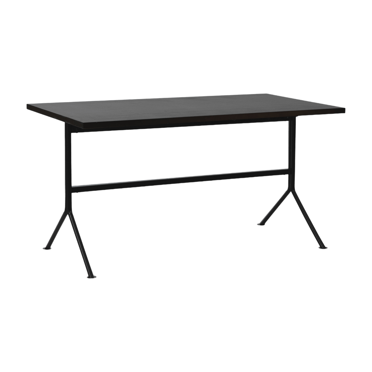 Bureau noir en bois de pin foncé 150 x 75 cm Kip - Normann Copenhagen - The Cool Republic