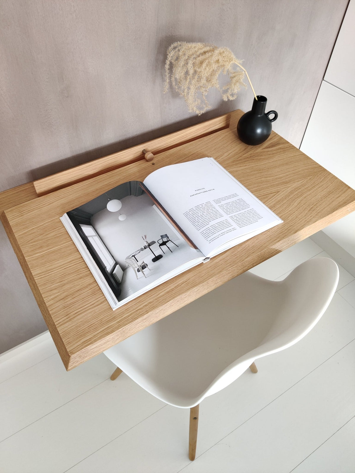 Bureau pliant flottant en bois Alada - Woodendot - The Cool Republic
