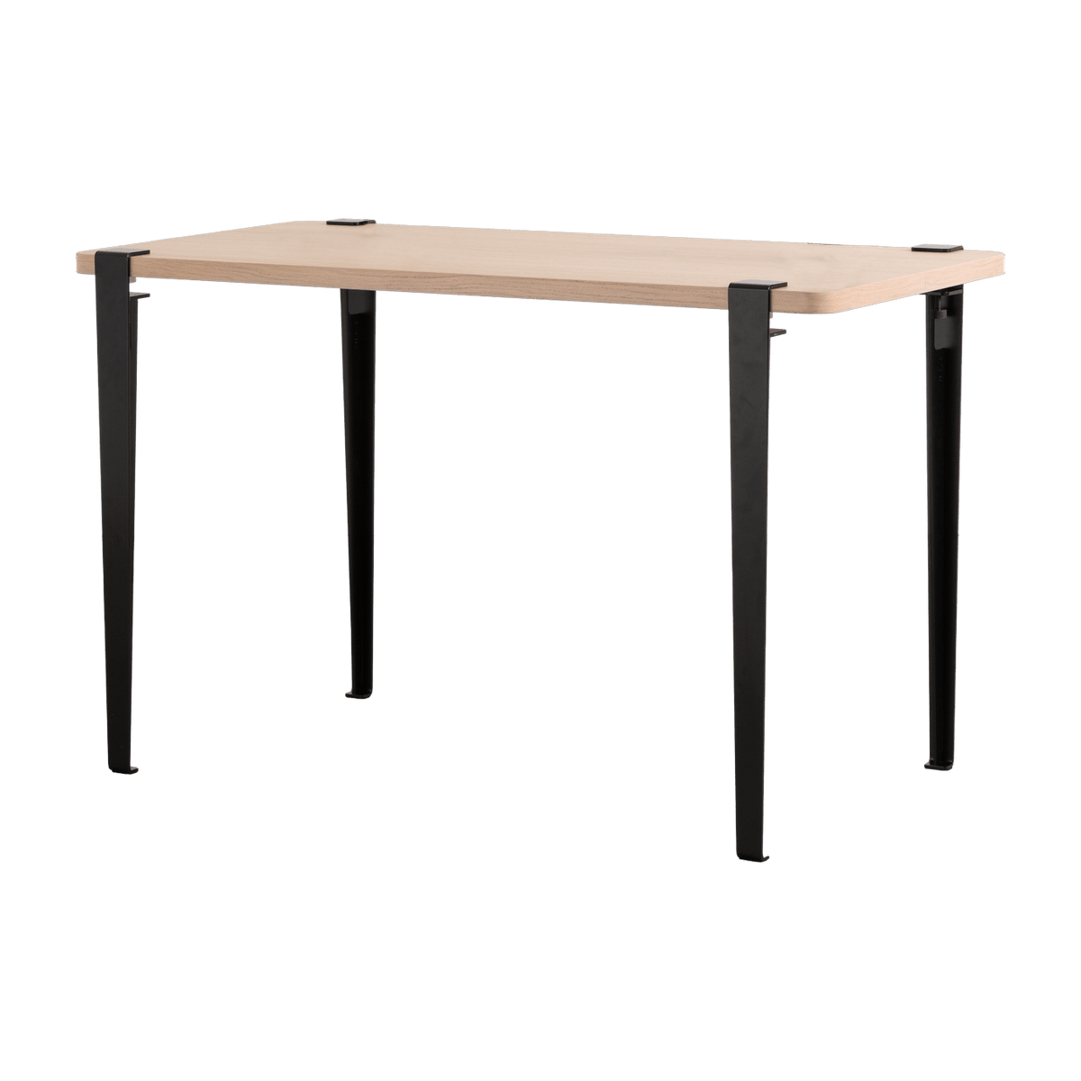 Bureau rectangulaire M Noma pieds noir graphite 75 cm - TIPTOE - The Cool Republic