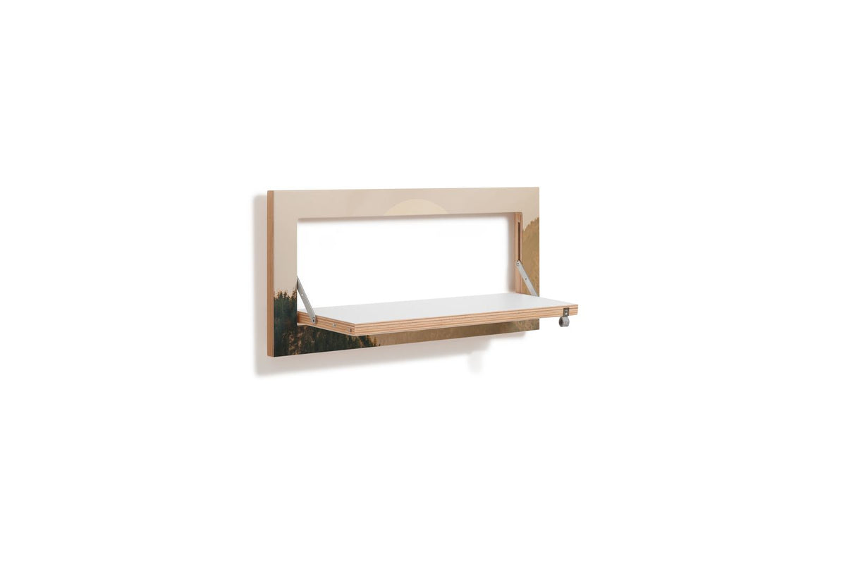 Étagère murale en bouleau beige 27x18x60cm Fläpps Alps - Ambivalenz