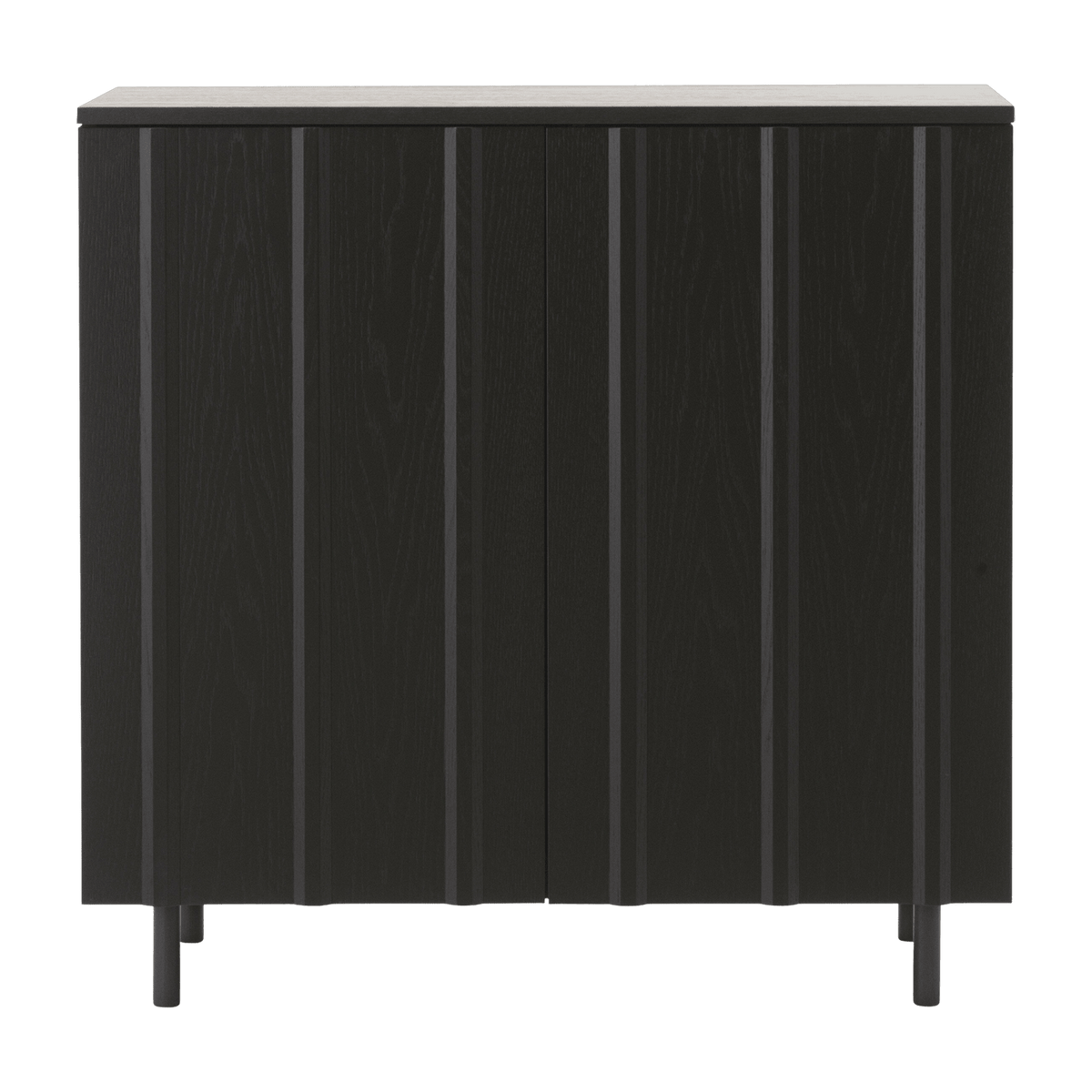 Rib black coffee cabinet - Normann Copenhagen - The Cool Republic