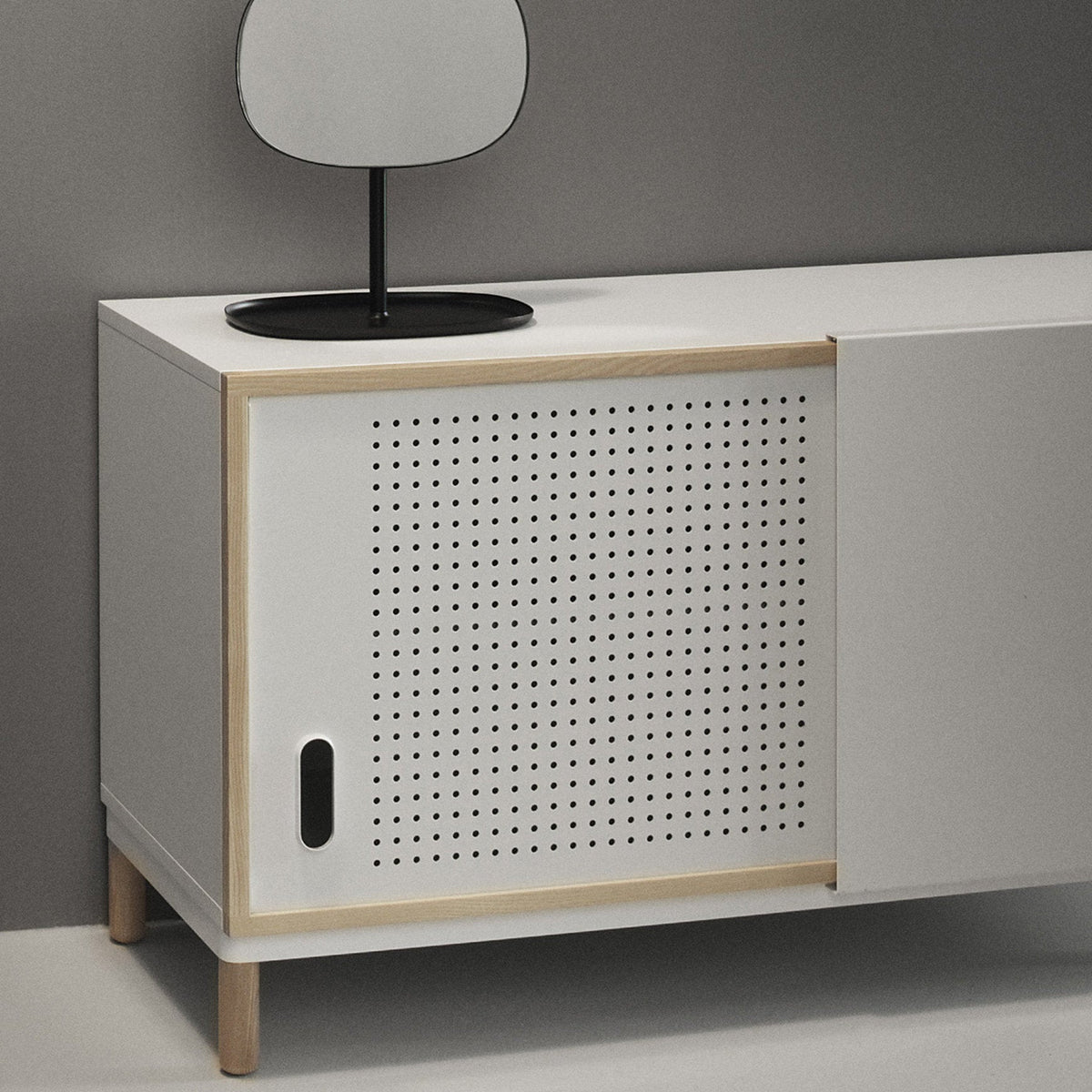 Cabinet blanc Sideboard blanc - Normann Copenhagen - The Cool Republic