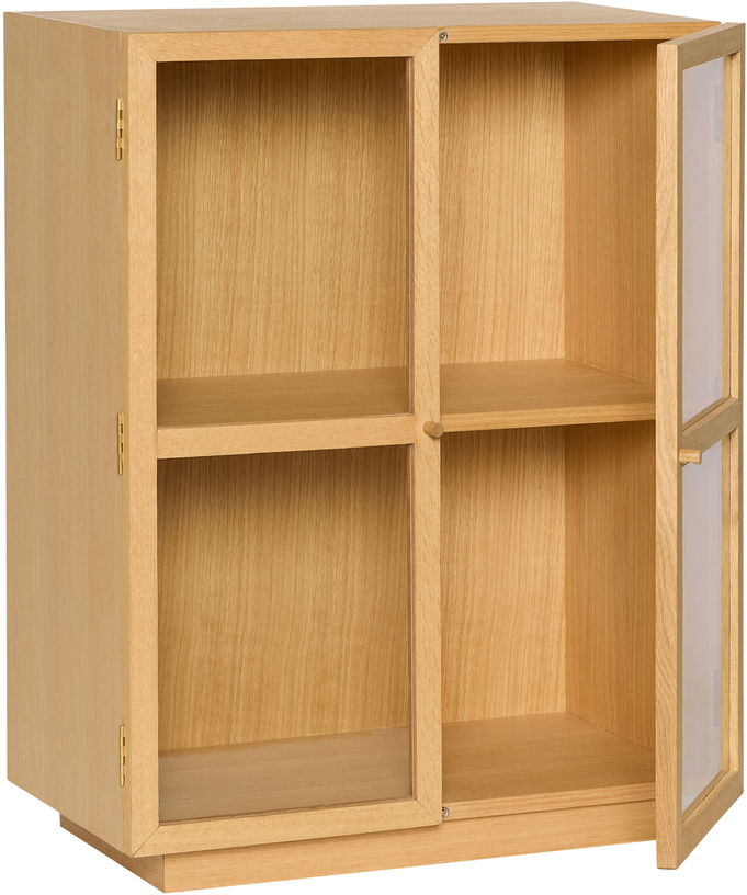 Cabinet en bois de chêne naturel 70x39x90cm Mae - Hübsch - The Cool Republic