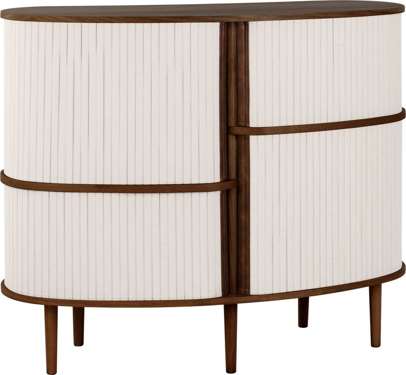 Cabinet en chêne foncé et blanc 50 x 100 cm Audacious - UMAGE - The Cool Republic