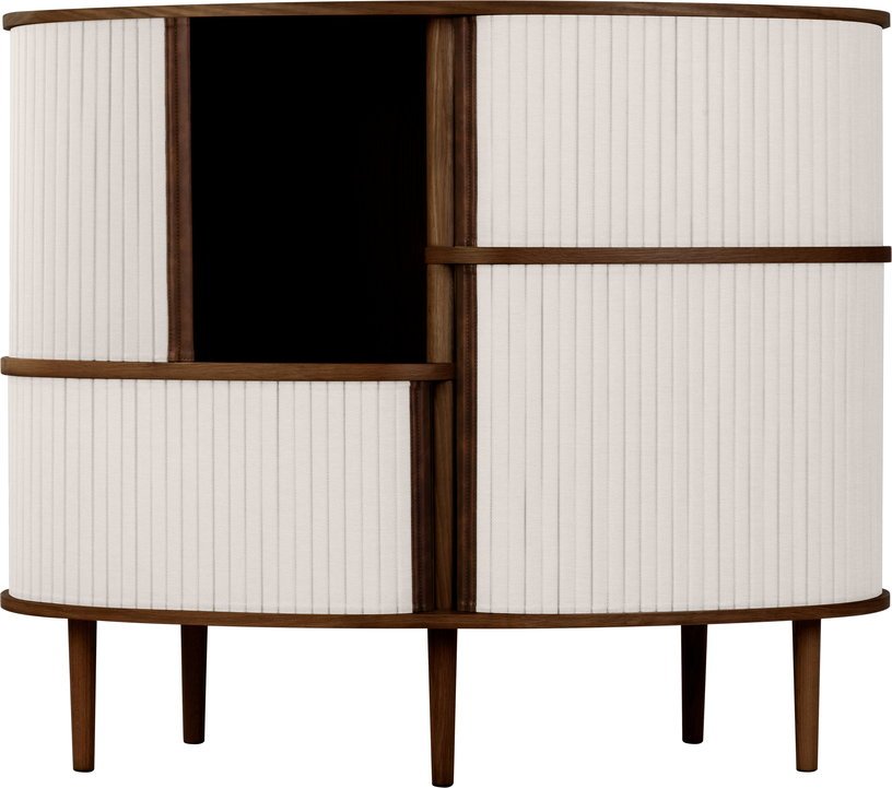 Cabinet en chêne foncé et blanc 50 x 100 cm Audacious - UMAGE - The Cool Republic