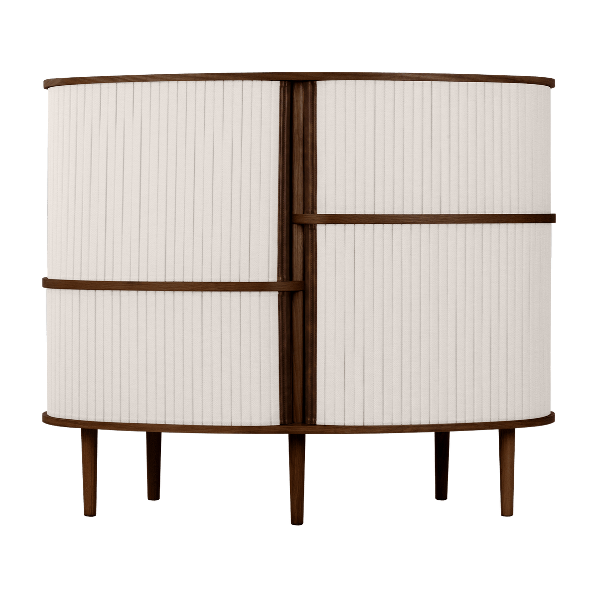 Cabinet en chêne foncé et blanc 50 x 100 cm Audacious - UMAGE - The Cool Republic