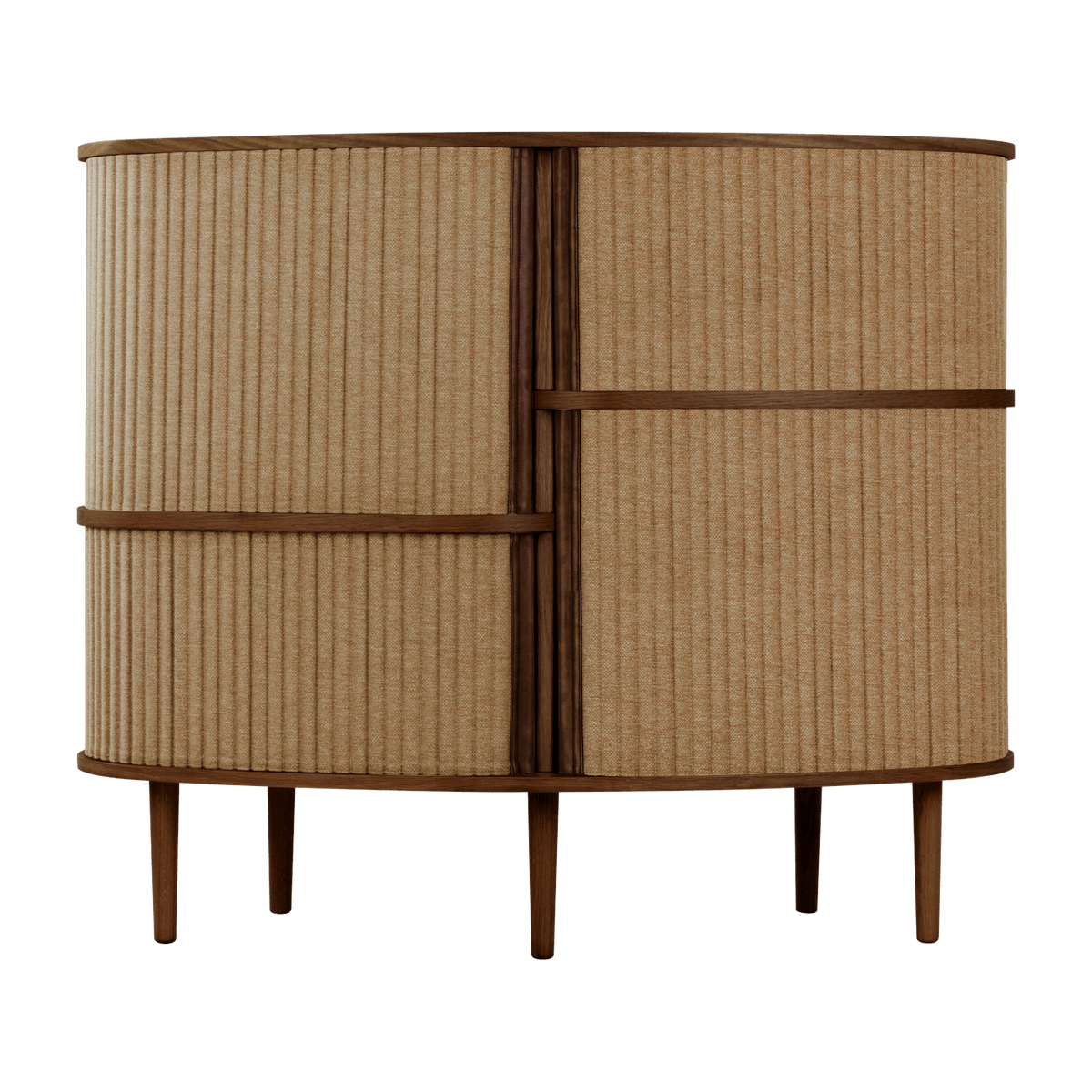 Cabinet en chêne foncé et marron 50 x 100 cm Audacious - UMAGE - The Cool Republic