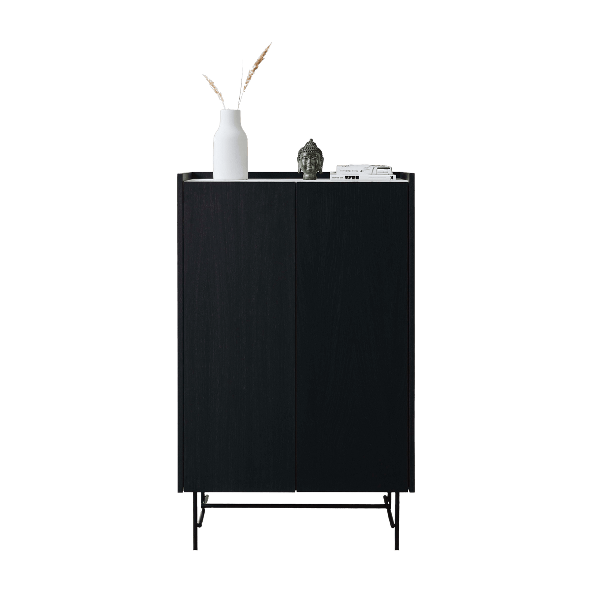 Graphite oak cabinet and marbre Forst - Un’common - The Cool Republic