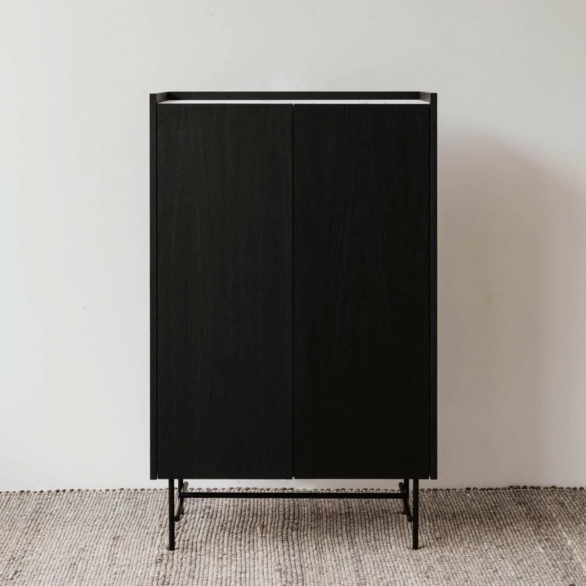 Graphite oak cabinet and marbre Forst - Un’common - The Cool Republic
