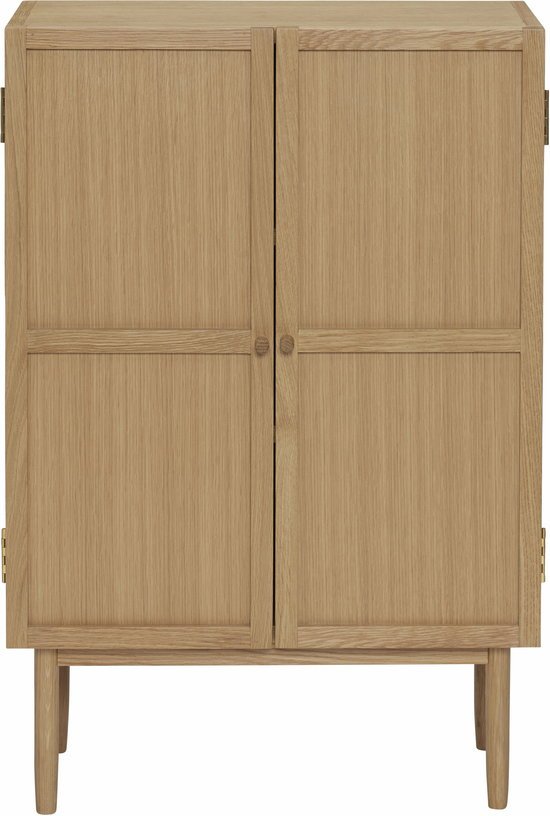 Cabinet en chêne naturel Candour - Hübsch - The Cool Republic