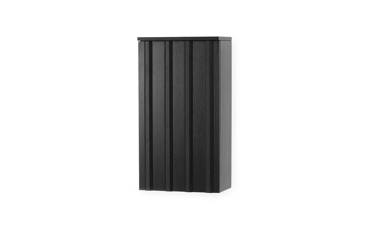 Cabinet en chêne noir 70x43x166,5cm Rib - Normann Copenhagen - The Cool Republic