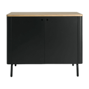 Cabinet en métal noir Edgar - Resistub - The Cool Republic