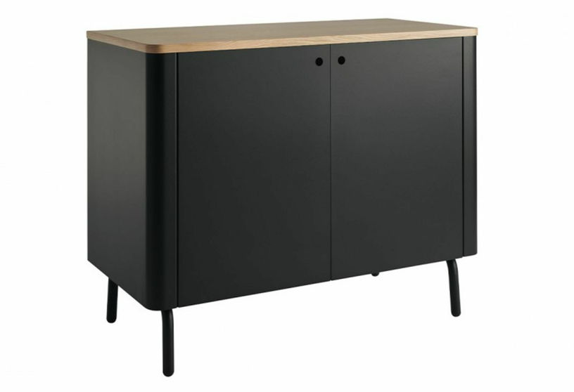 Cabinet en métal noir Edgar - Resistub - The Cool Republic