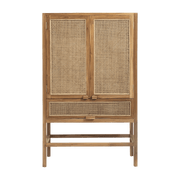 Cabinet en teck et cannage - Nordal - The Cool Republic