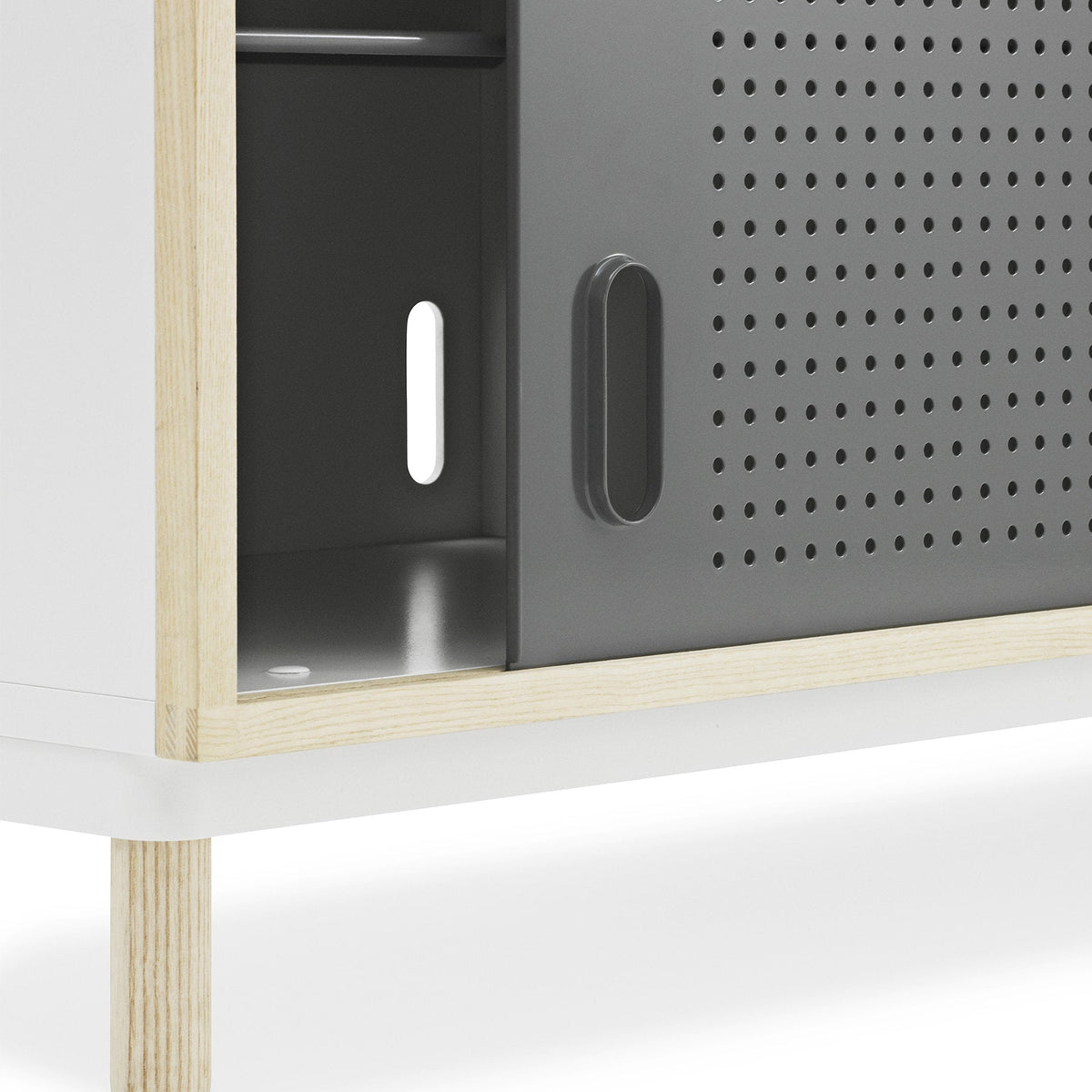 Cabinet gris Sideboard Grey - Normann Copenhagen - The Cool Republic