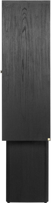 Cabinet rectangulaire en bois noir Zulgo - Versmissen - The Cool Republic