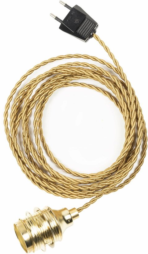 Cable et douille doré - Cosydar - The Cool Republic
