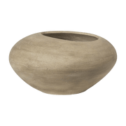Cache-pot beige 30,3 x 64 cm Dodu - Ferm Living - The Cool Republic