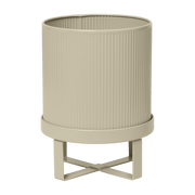 Cache-pot en acier beige Bau - Ferm Living - The Cool Republic