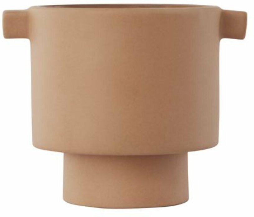 Cache - pot en céramique camel 10,5 cm Inka Kana - OYOY - The Cool Republic