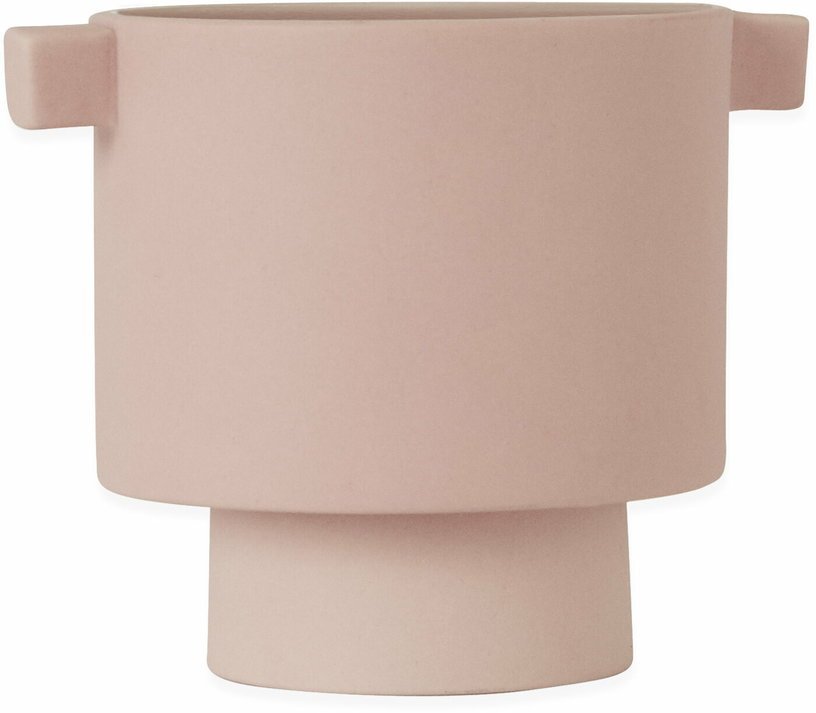 Cache - pot en céramique rose 10,5 cm Inka Kana - OYOY - The Cool Republic