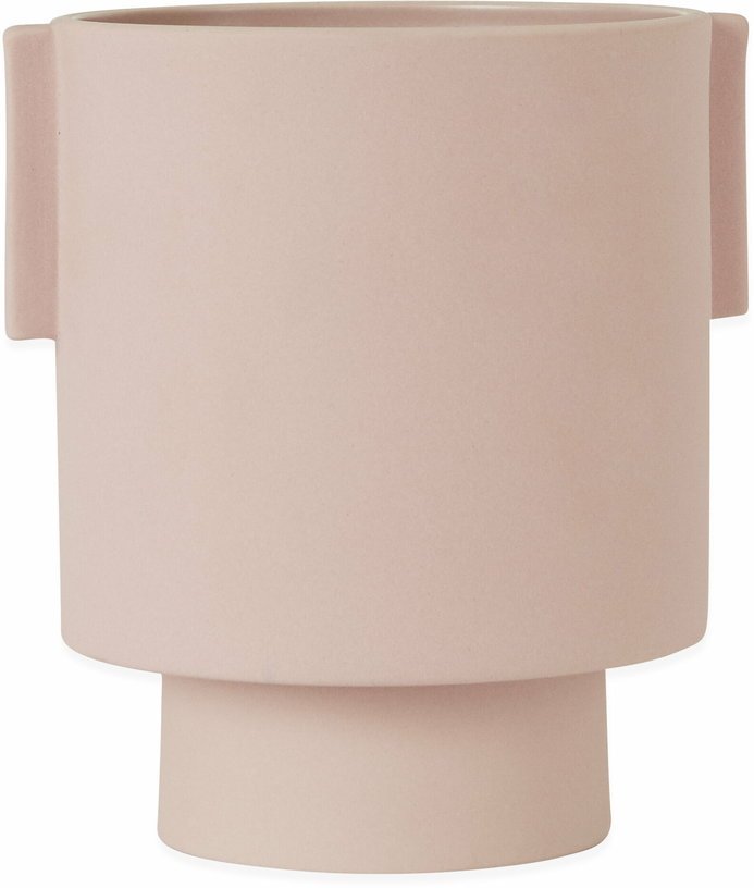 Cache - pot en céramique rose 15 cm Inka Kana - OYOY - The Cool Republic