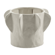 Cache-pot en grès blanc cassé 22 x 15 cm Molly 02 S - Serax - The Cool Republic