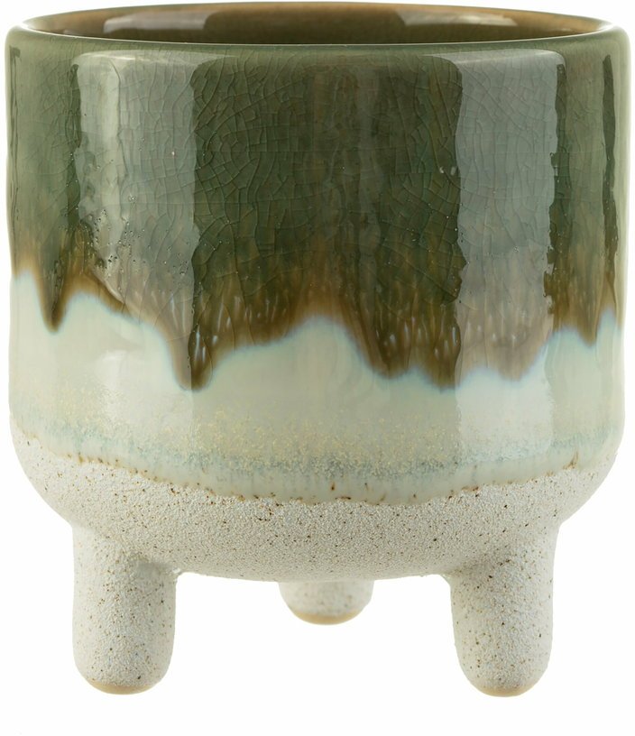 Cache - pot en grès vert Mojave Glaze - Sass & Belle - The Cool Republic