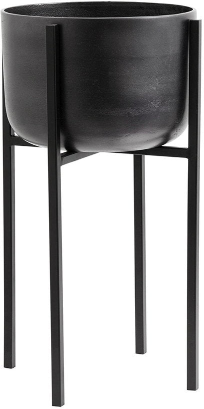 Cache - pot sur pieds en aluminium oxydé - Nordal - The Cool Republic