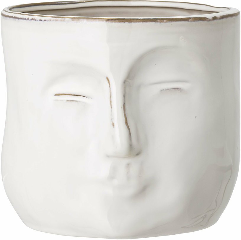 Cache - pot visage en grès Ignacia - Bloomingville - The Cool Republic