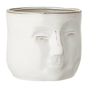 Cache-pot visage en grès Ignacia - Bloomingville - The Cool Republic