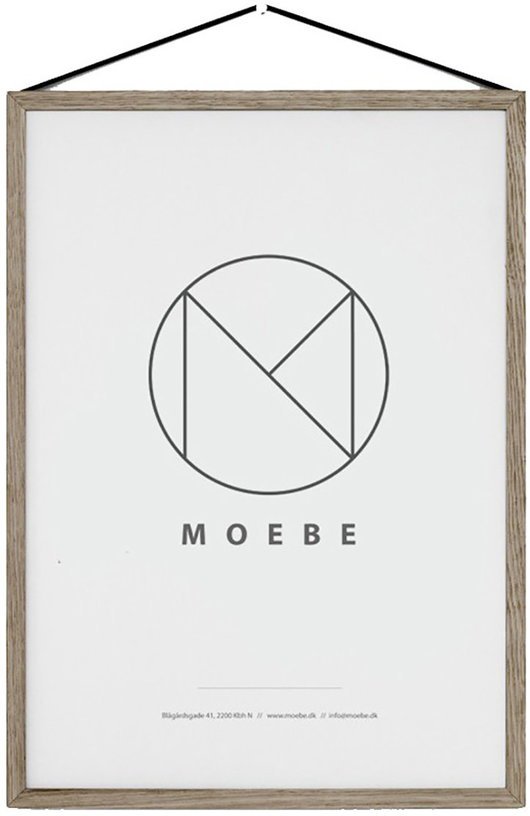Cadre design à suspendre Frame Chêne A2 - Moebe - The Cool Republic