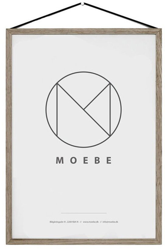 Cadre design à suspendre Frame Chêne A5 - Moebe - The Cool Republic