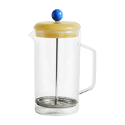 Cafetière en verre avec infuseur à presse transparente - HAY - The Cool Republic