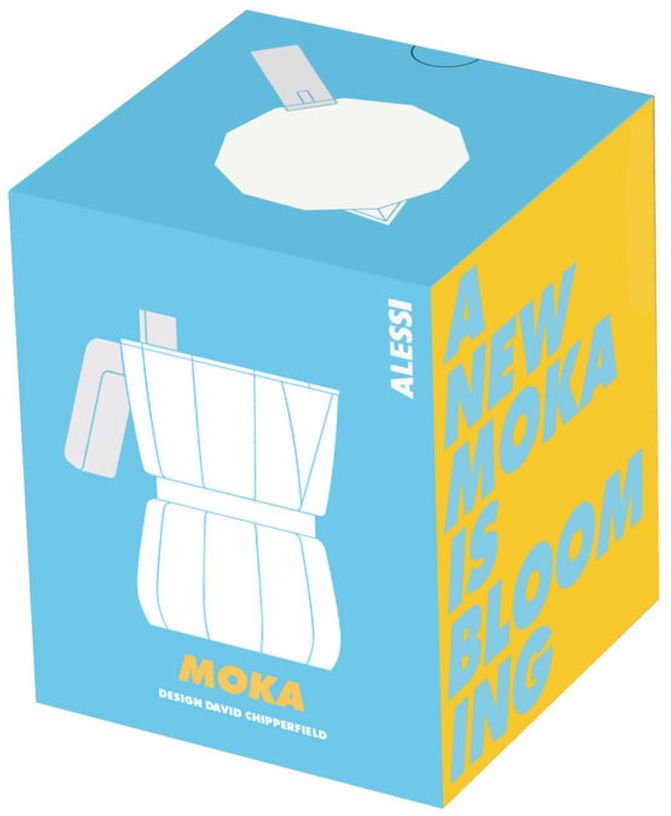 Cafetière espresso 1 tasse noir Moka - Alessi - The Cool Republic
