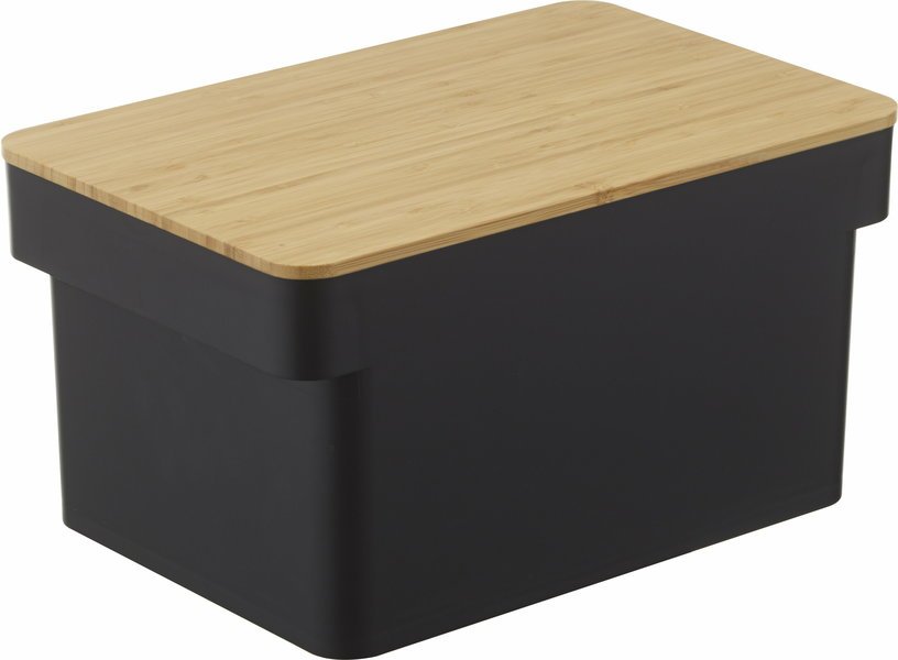 Caisse à pain noire avec porte - couteau Tower - Yamazaki - The Cool Republic