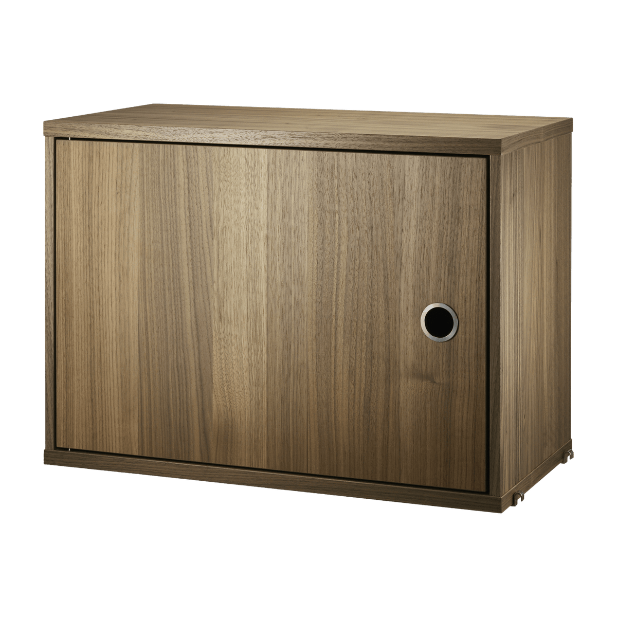 Caisson en noyer avec porte battante - String furniture - The Cool Republic