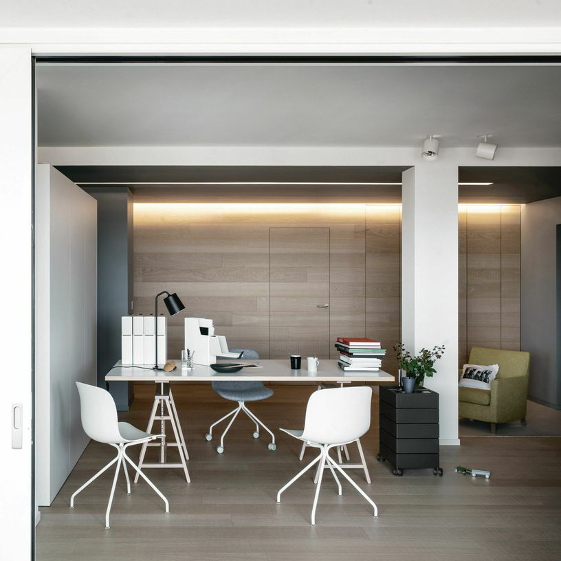 Caisson sur roulettes 5 tiroirs blanc 360° Container - Magis - The Cool Republic