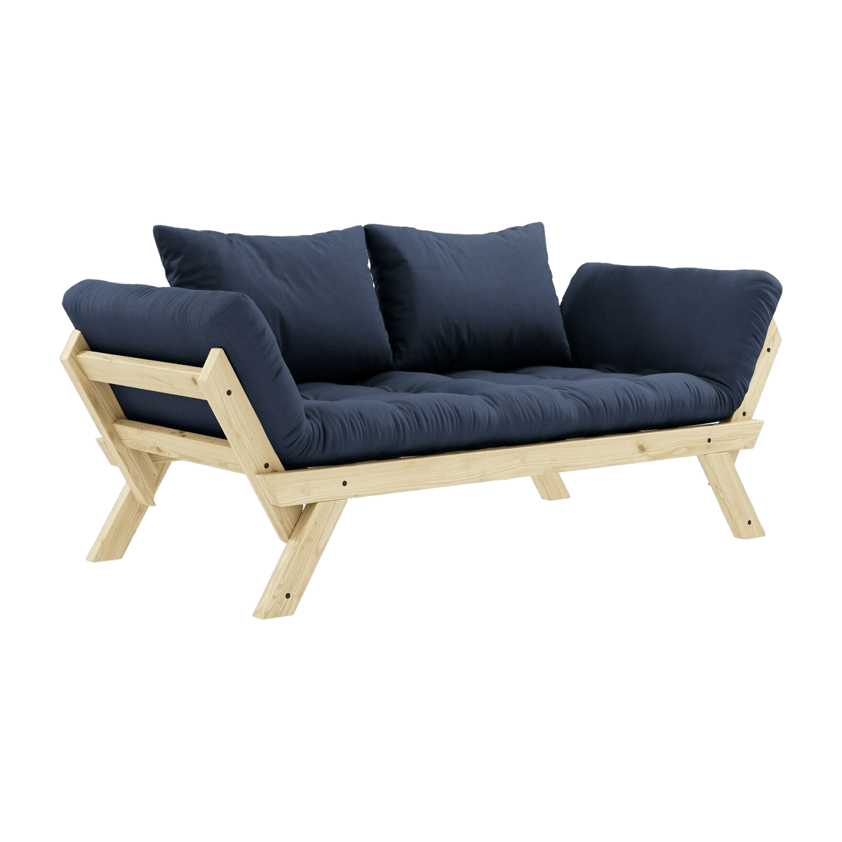 Canapé 2 places bleu marine Bepop - Karup Design - The Cool Republic