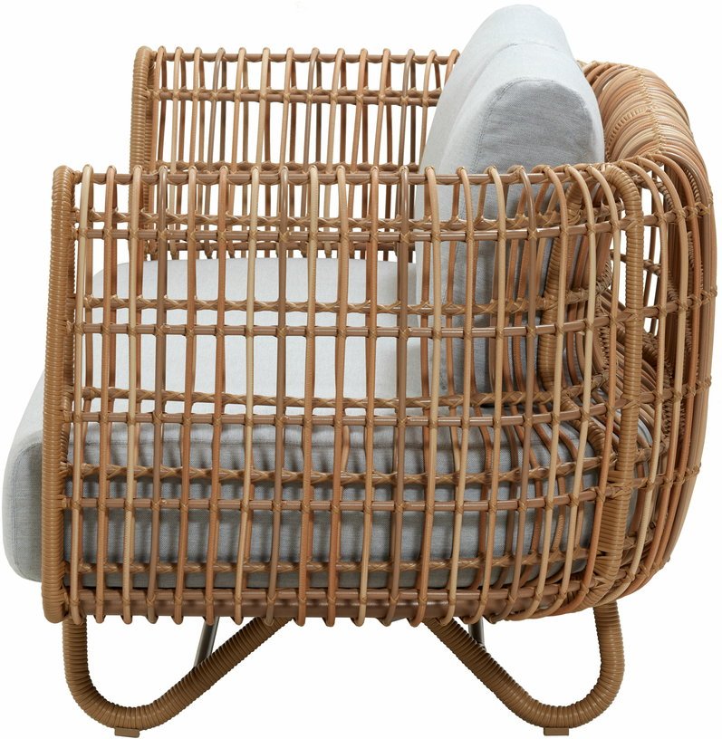 Canapé 2 places cadre naturel Nest - Cane - Line - The Cool Republic