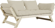 Canapé 2 places convertible beige Bebop - Karup Design - The Cool Republic