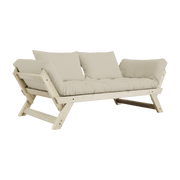 Canapé 2 places convertible beige Bebop - Karup Design - The Cool Republic