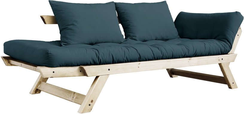 Canapé 2 places convertible bleu Bebop - Karup Design - The Cool Republic