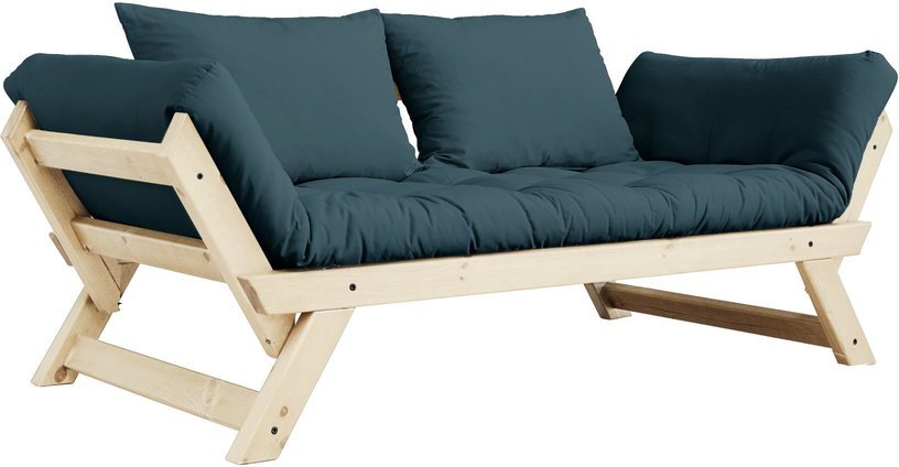 Canapé 2 places convertible bleu Bebop - Karup Design - The Cool Republic